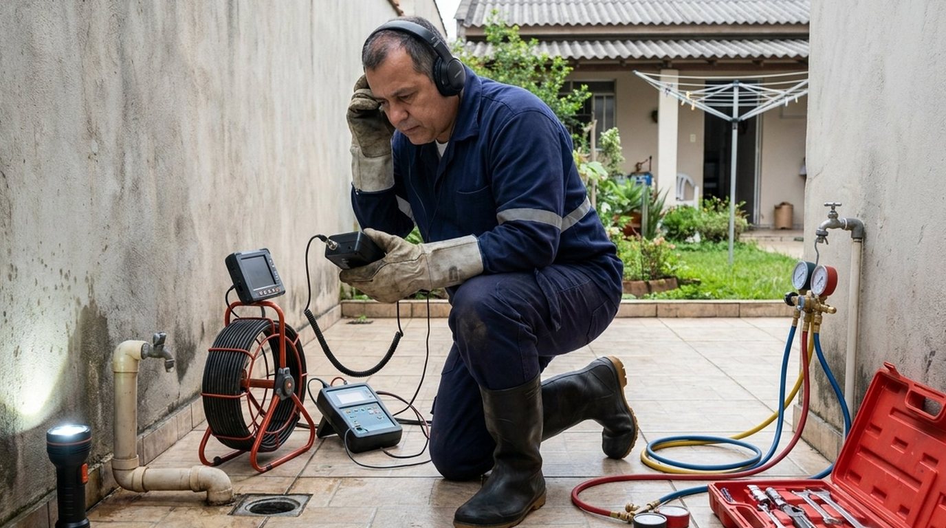 Caça infiltração com equipamento em Teresina-PI