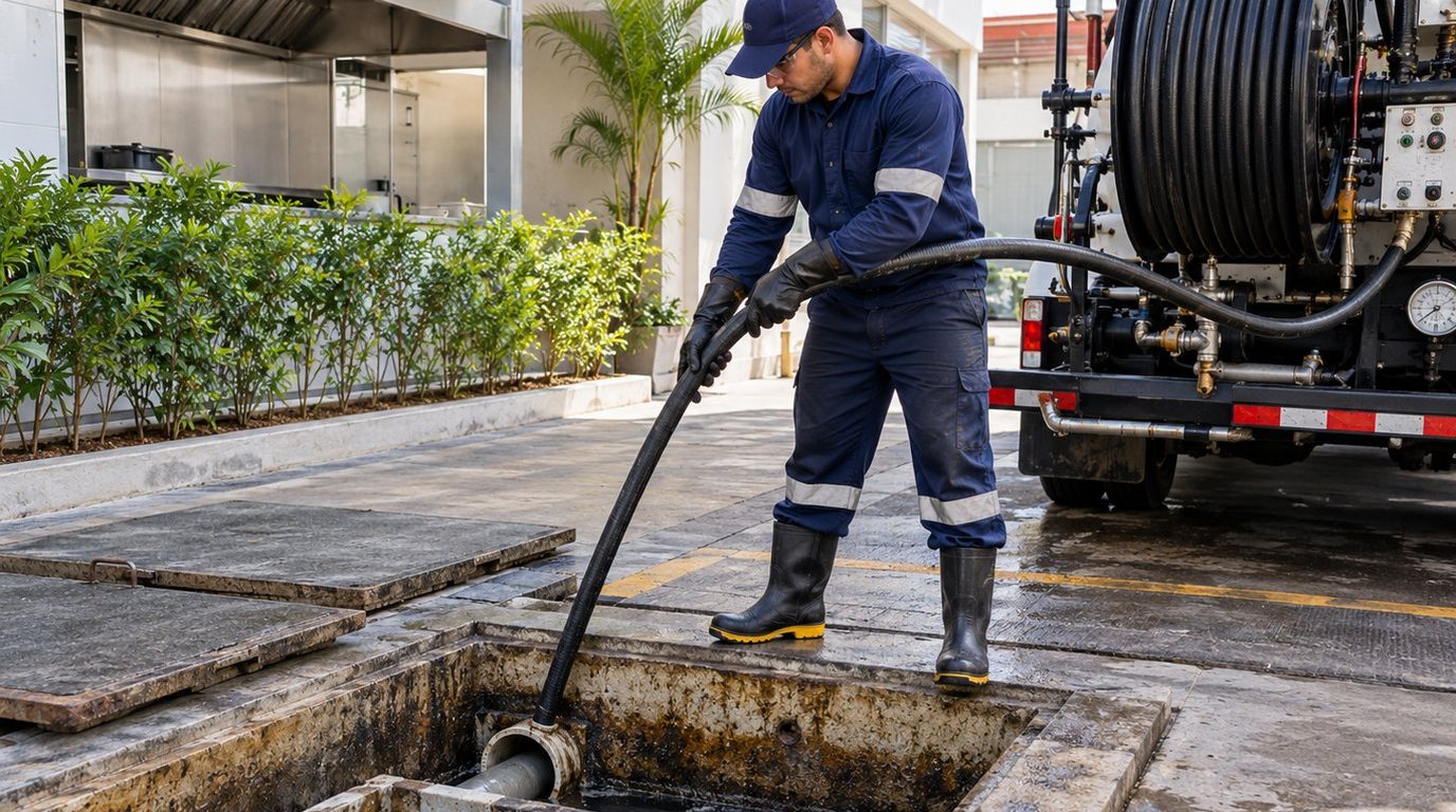 Limpeza de ralos pluviais em Teresina-PI
