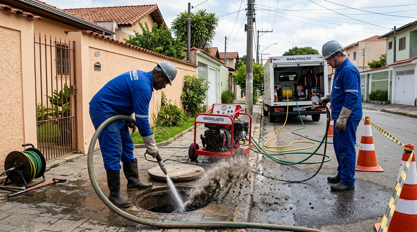 Limpeza de tubulação em Teresina-PI