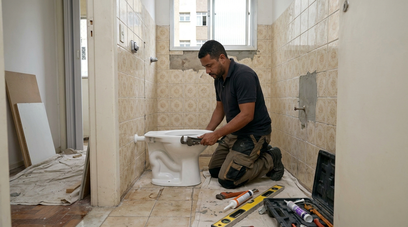 Reforço de vedação sanitária em Teresina-PI